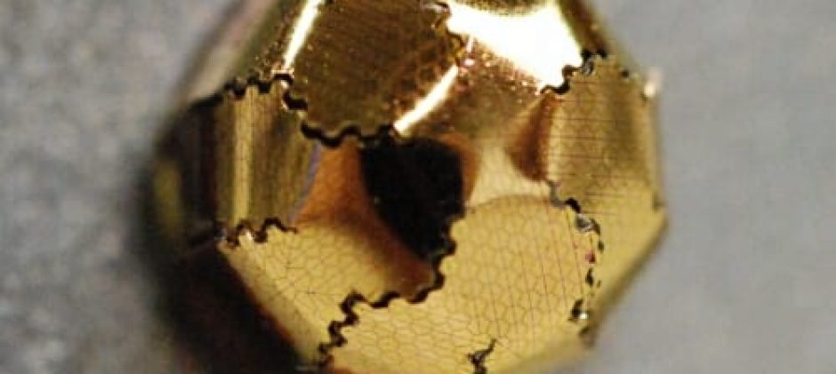 An Easy to Make Curved Image Sensor for Optoelectronics Origami