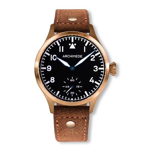 Best Affordable watches Archimede Pilot 42H Bronze