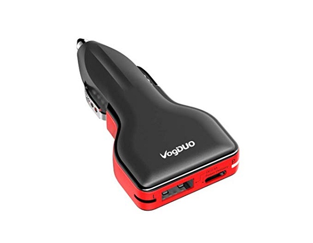 Cool car Gadgets VogDUO USB-C Car Charger