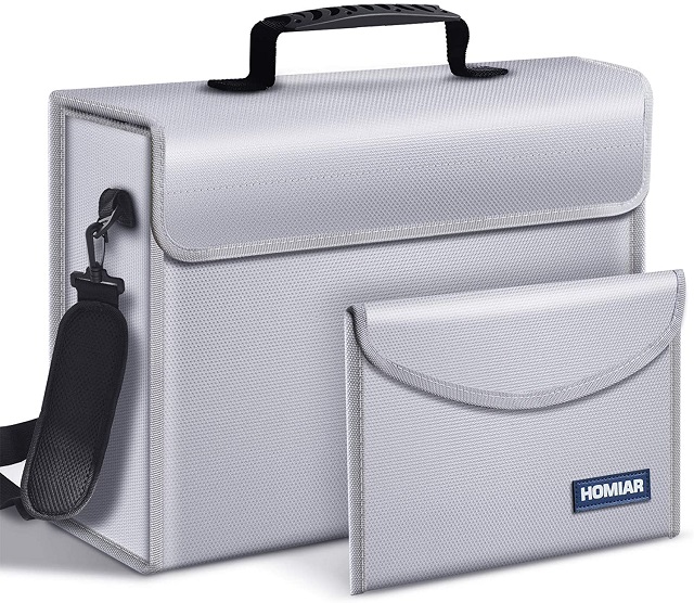 Homiar Fireproof Document Bag