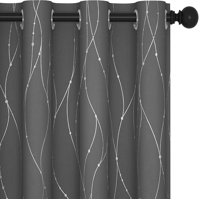 Deconovo Grommet Blackout Curtains for Bedroom