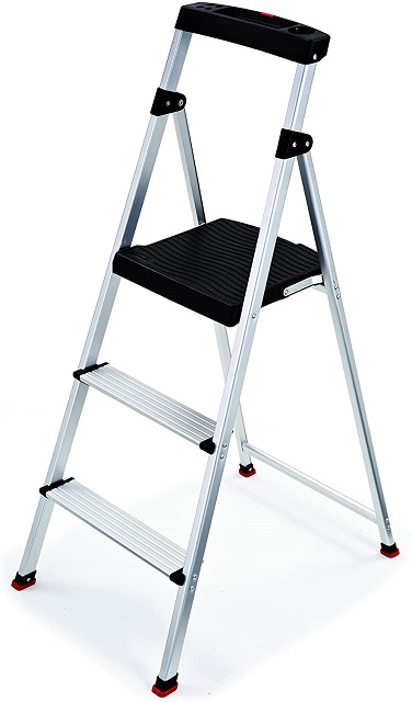 Rubbermaid RM-SLA3-T Ultra Light Aluminum Step Stool